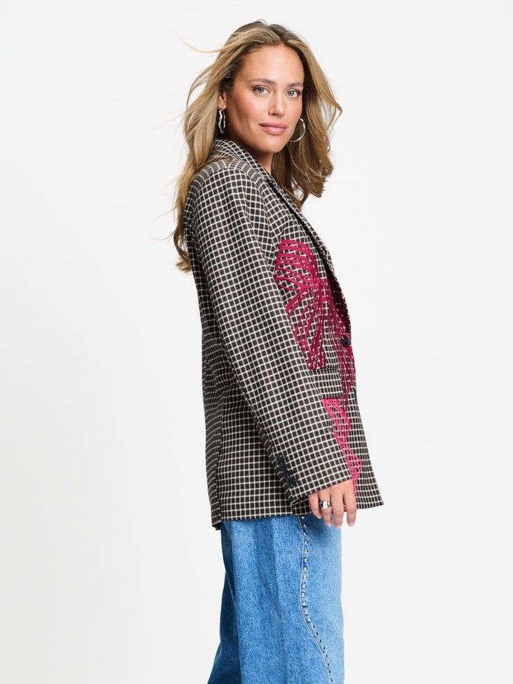 POM AMSTERDAM - BLAZER - Bruin