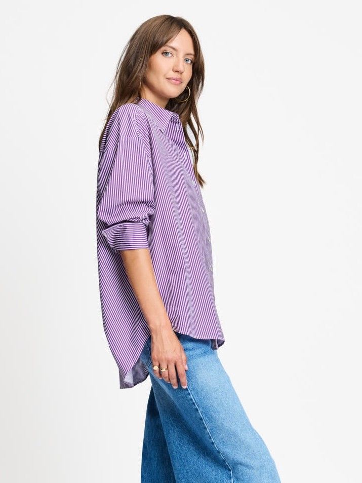 POM AMSTERDAM - BLOUSE - Paars