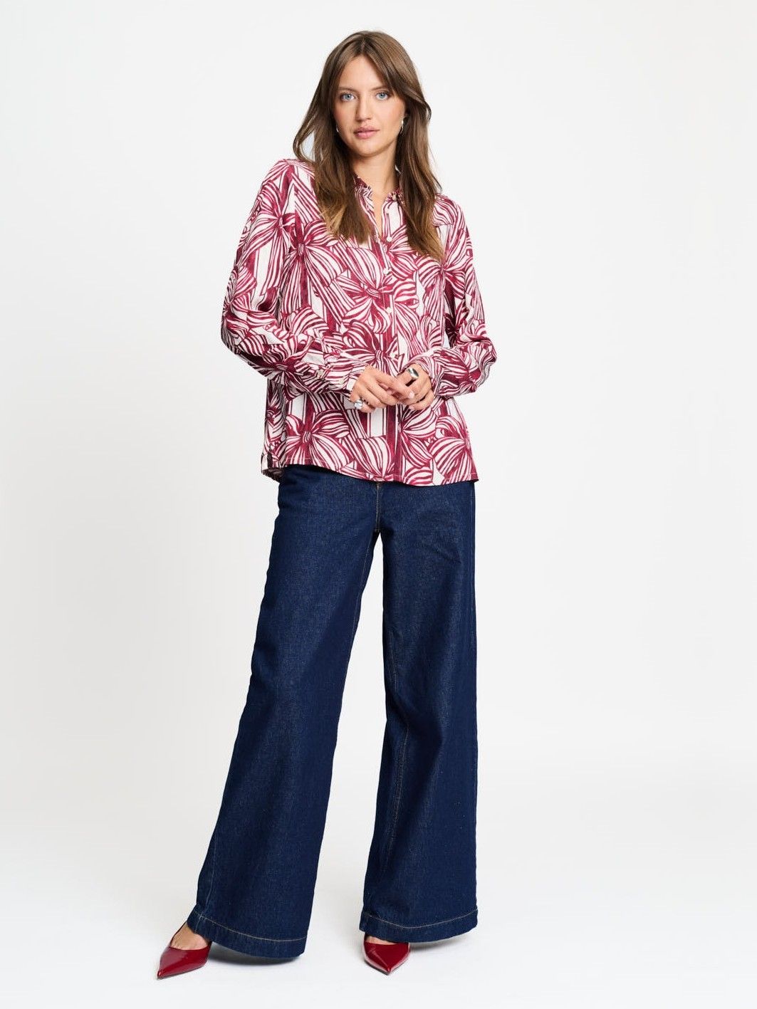 POM AMSTERDAM - BLOUSE - Rood