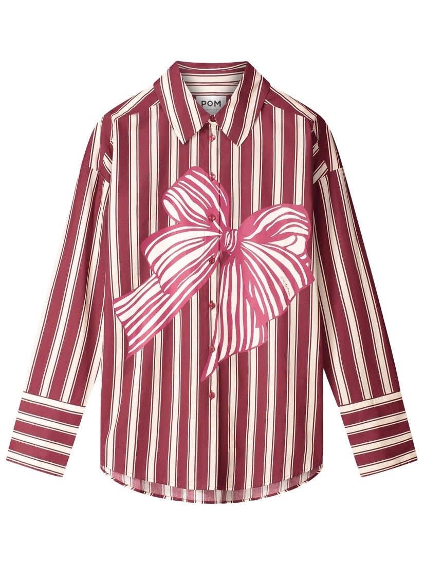 POM AMSTERDAM - BLOUSE - Rood