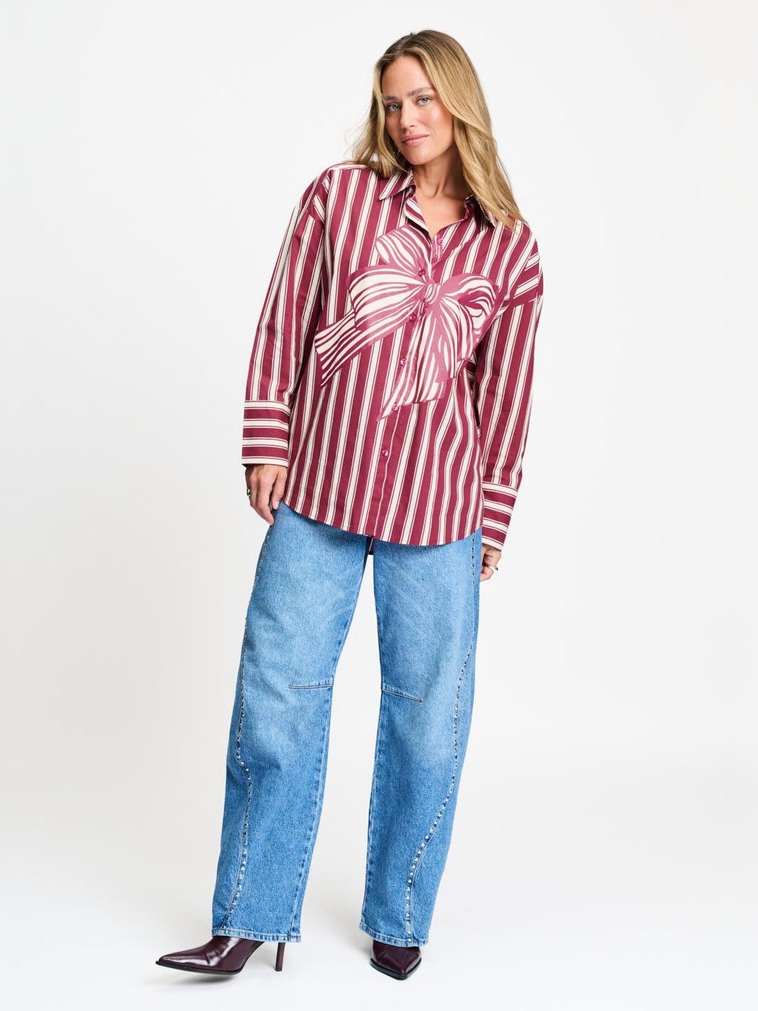 POM AMSTERDAM - BLOUSE - Rood