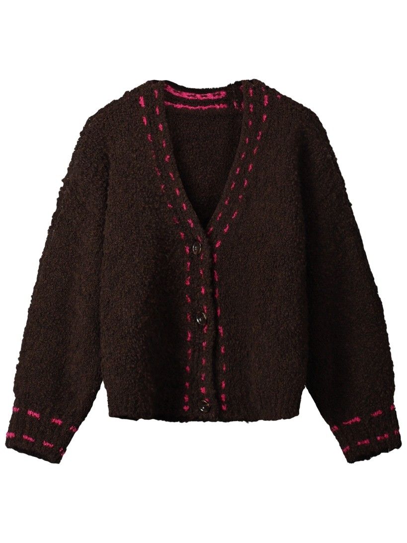 POM AMSTERDAM - VEST - Bruin