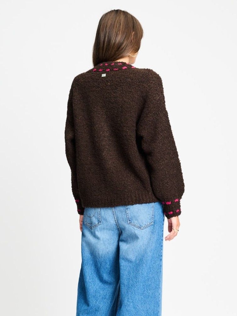 POM AMSTERDAM - VEST - Bruin