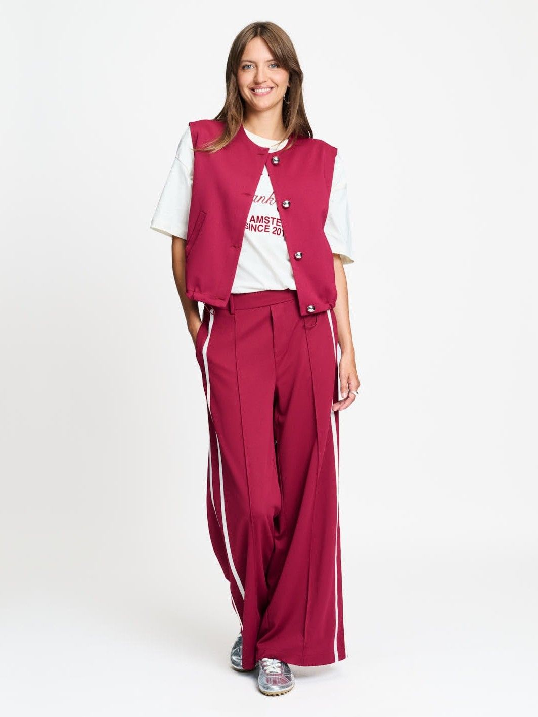 POM AMSTERDAM - GILET - Rood