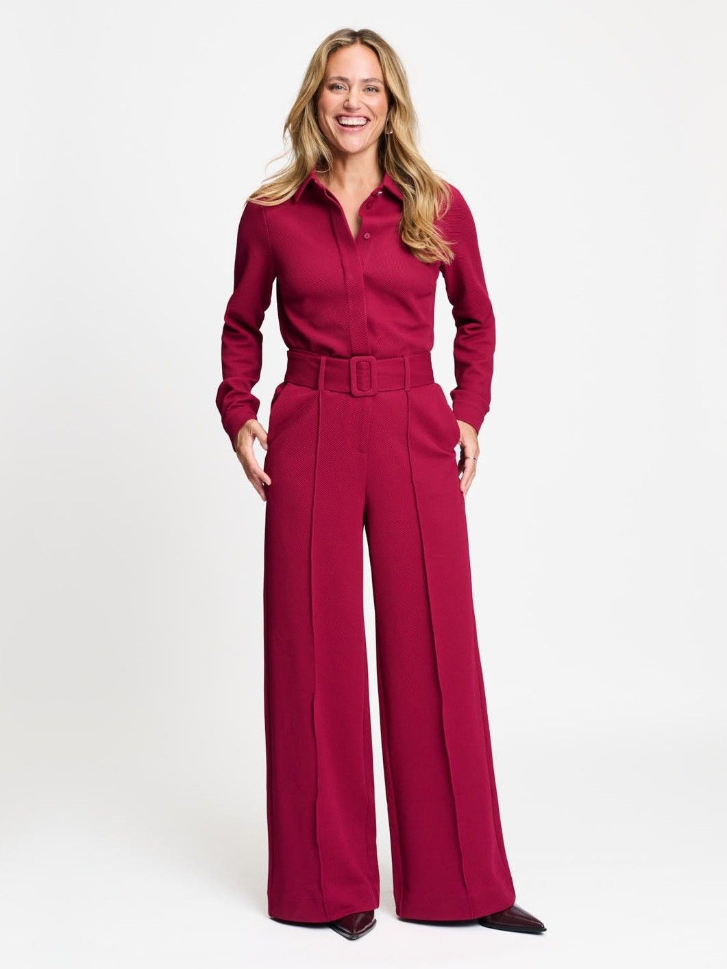 POM AMSTERDAM - JUMPSUIT - Rood
