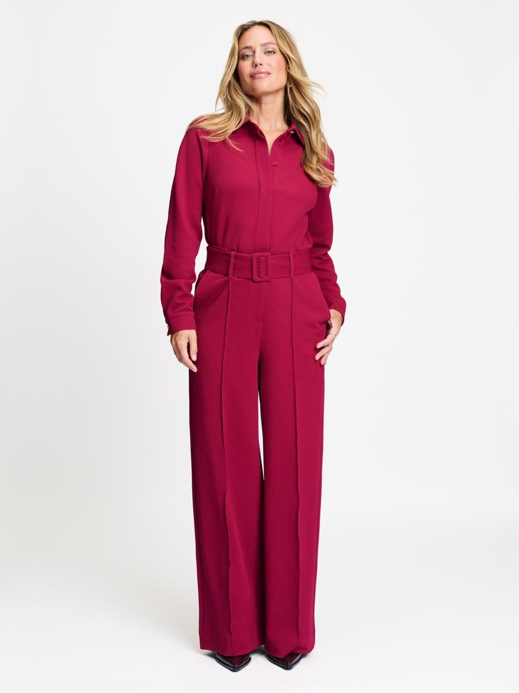 POM AMSTERDAM - JUMPSUIT - Rood