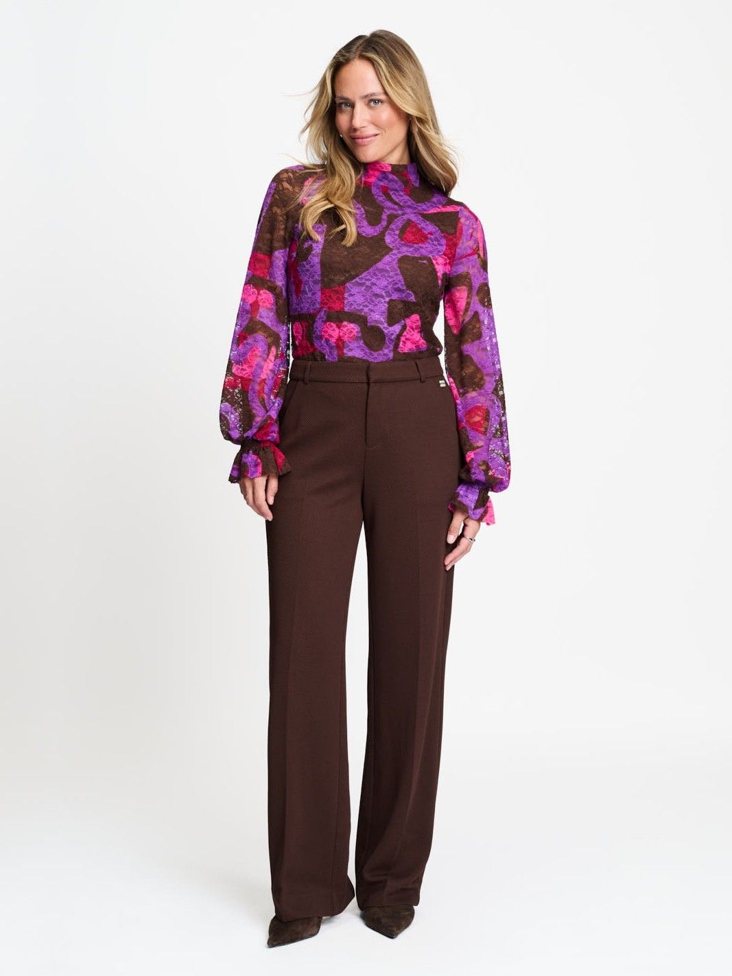 POM AMSTERDAM - BROEK - Bruin