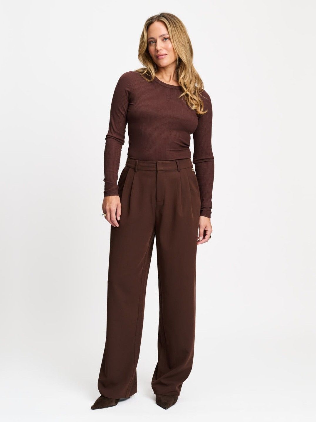 POM AMSTERDAM - BROEK - Bruin