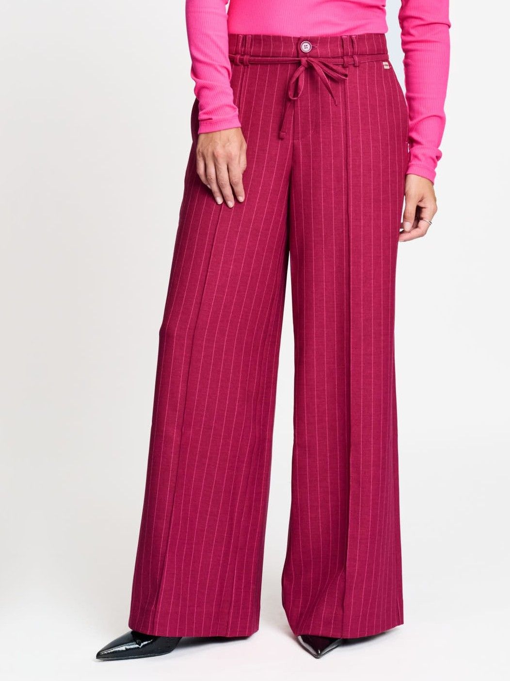 POM AMSTERDAM - BROEK - Rood