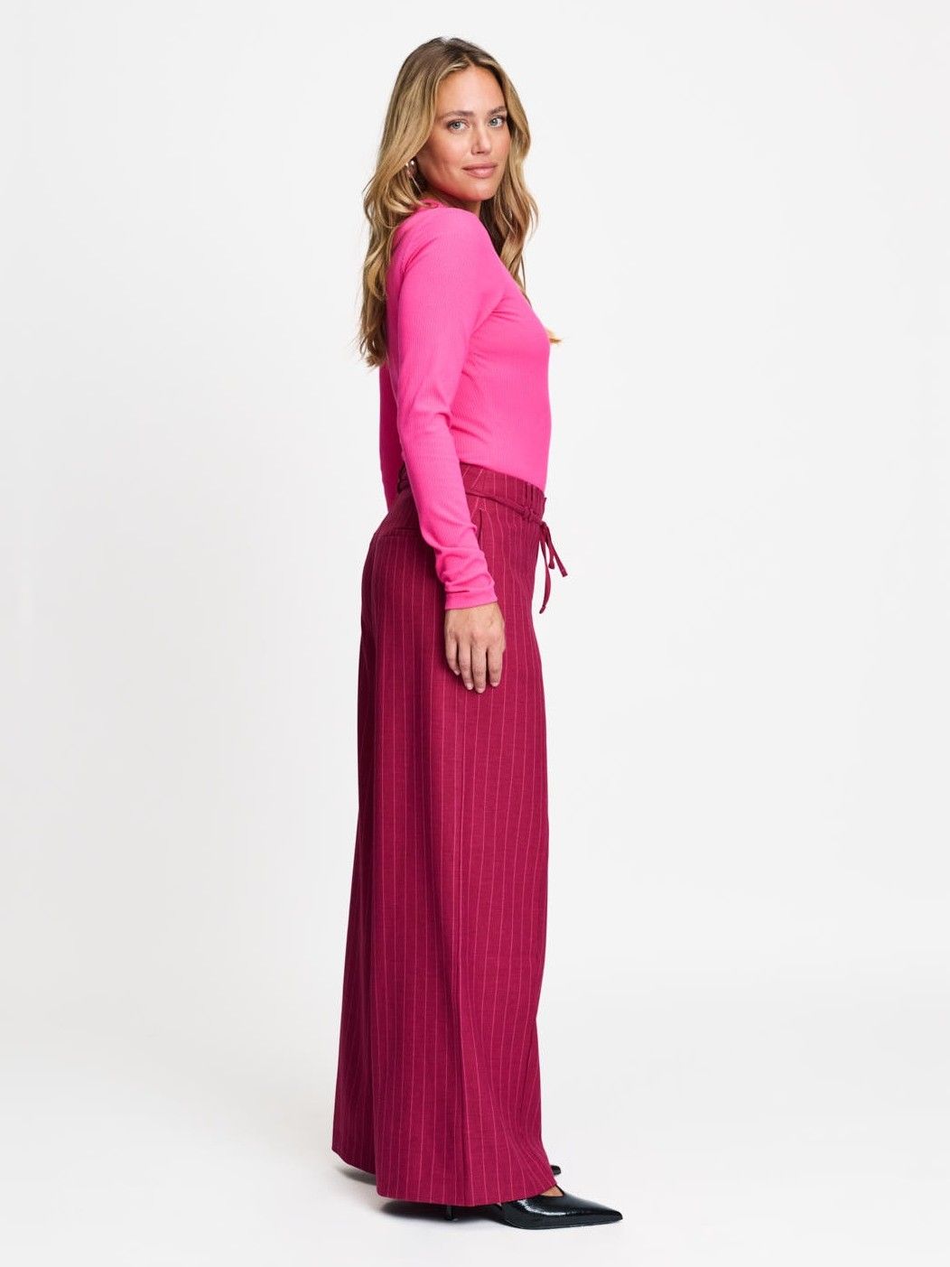 POM AMSTERDAM - BROEK - Rood