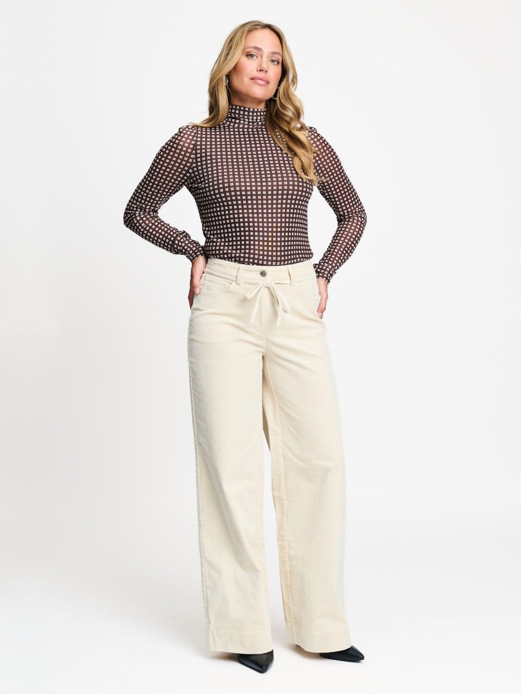 POM AMSTERDAM - BROEK - Beige