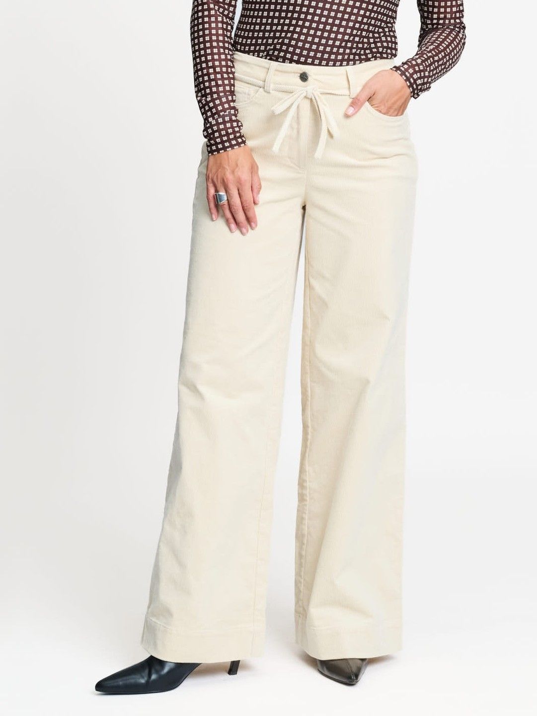 POM AMSTERDAM - BROEK - Beige