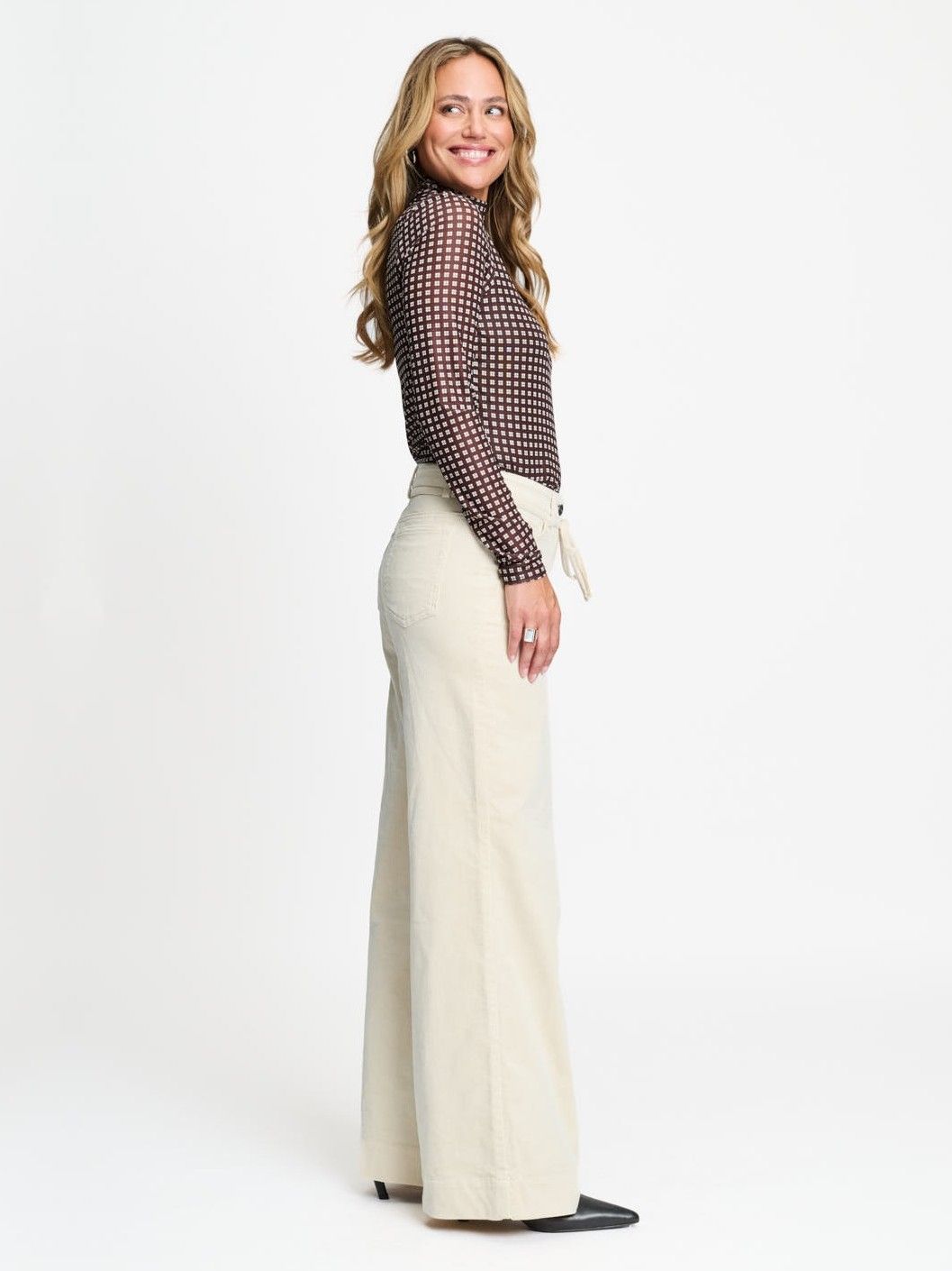 POM AMSTERDAM - BROEK - Beige