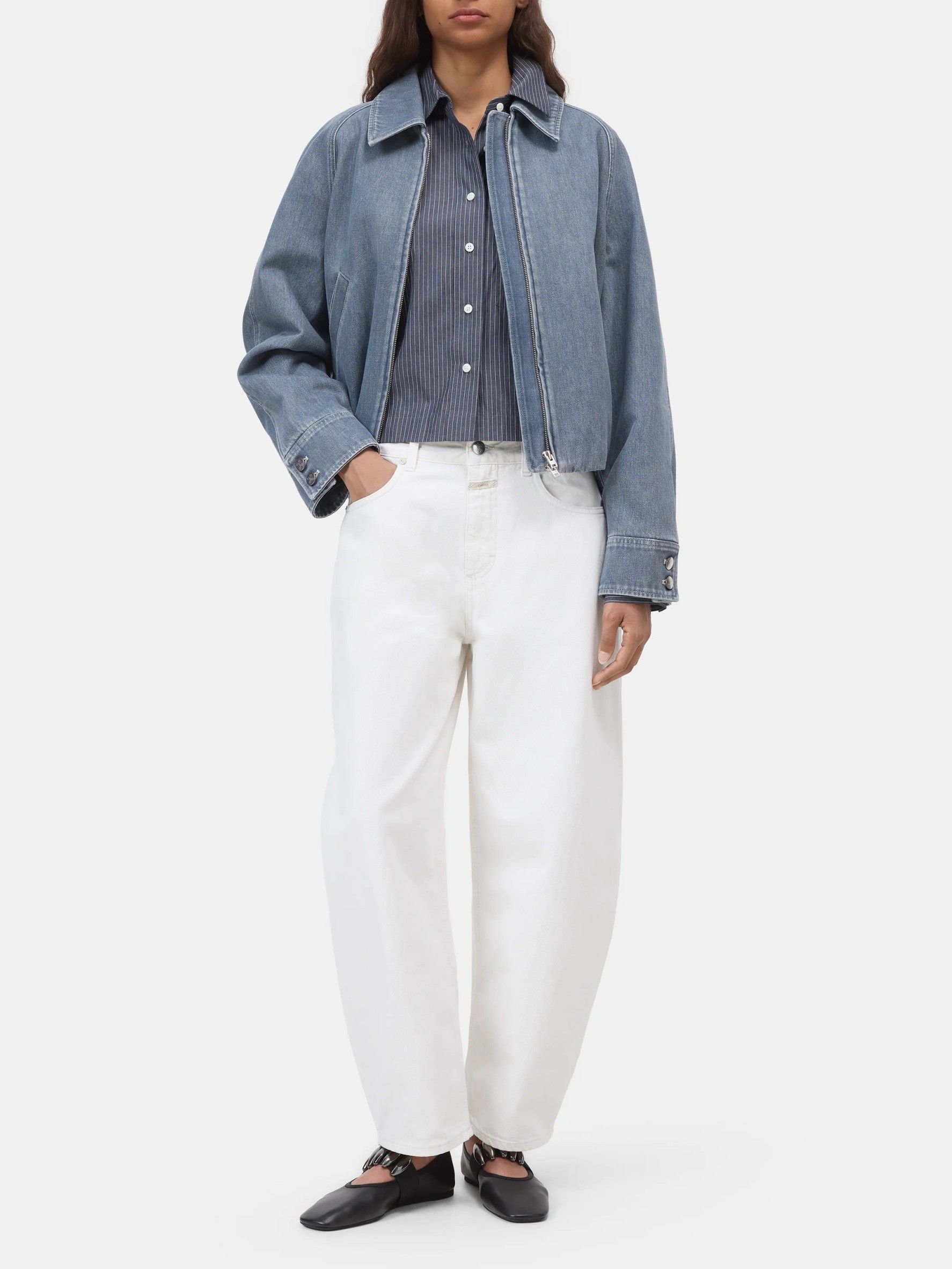 CLOSED - BROEK - Off white