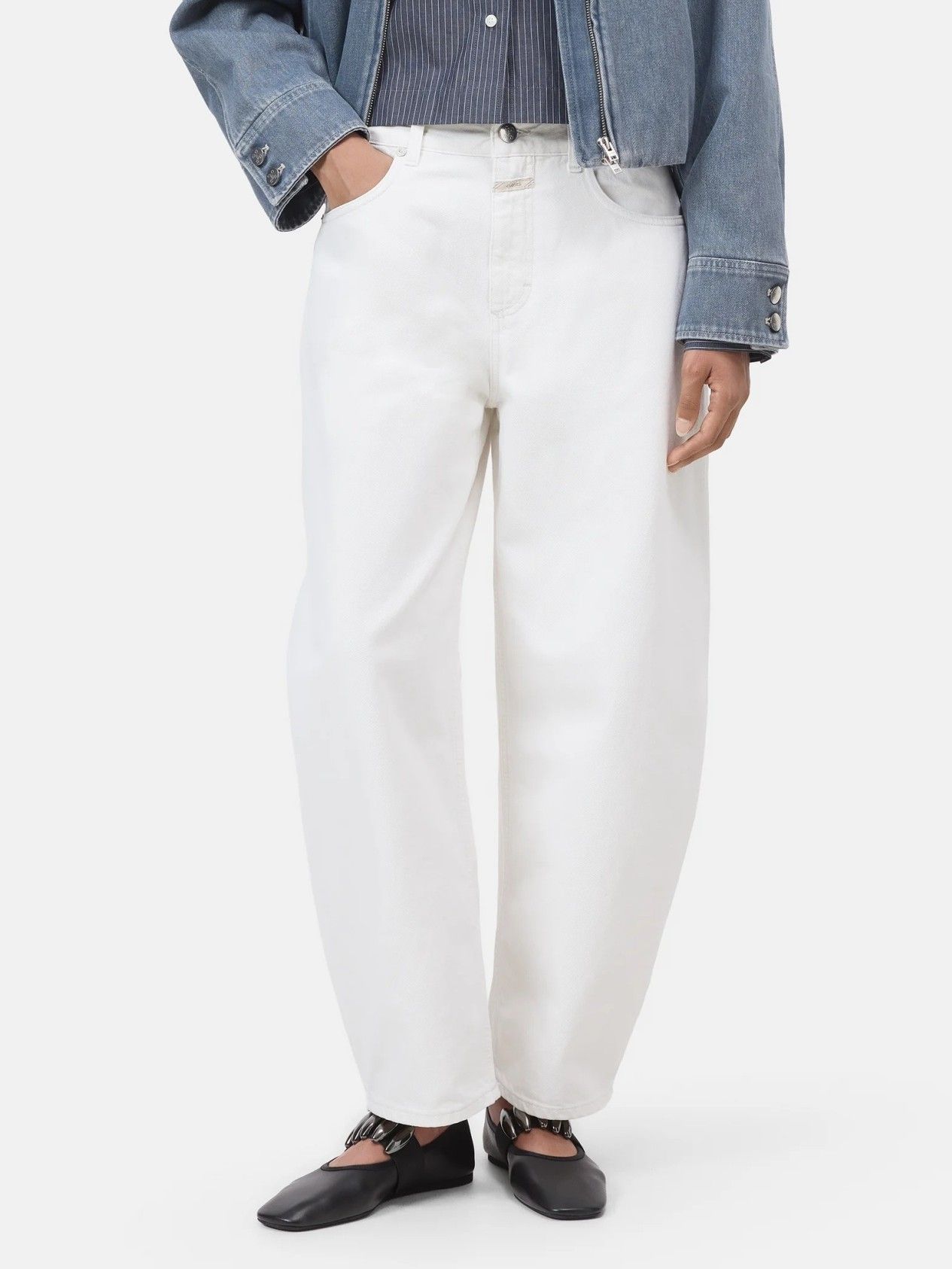 CLOSED - BROEK - Off white