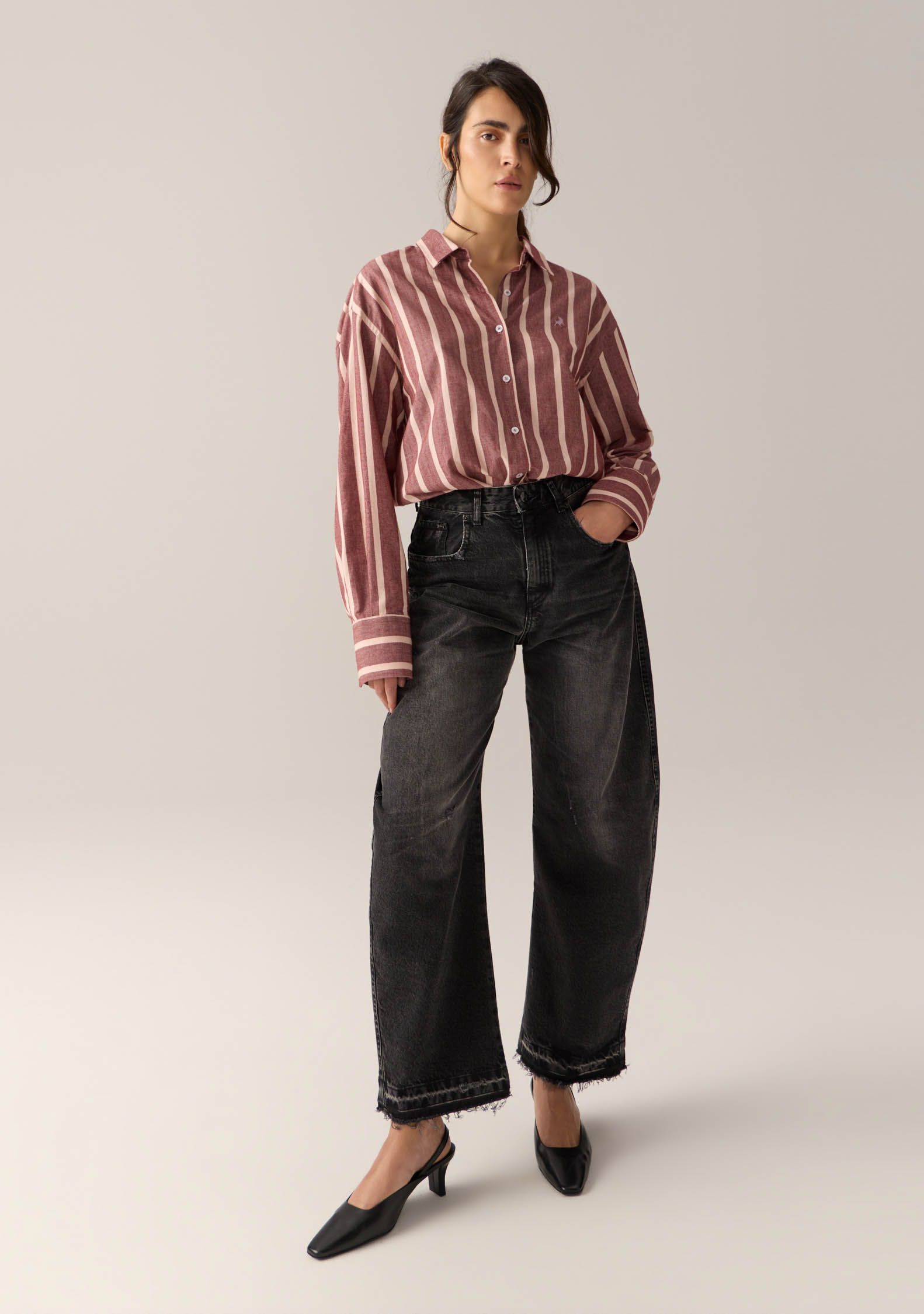 LOIS - JEANS - Zwart