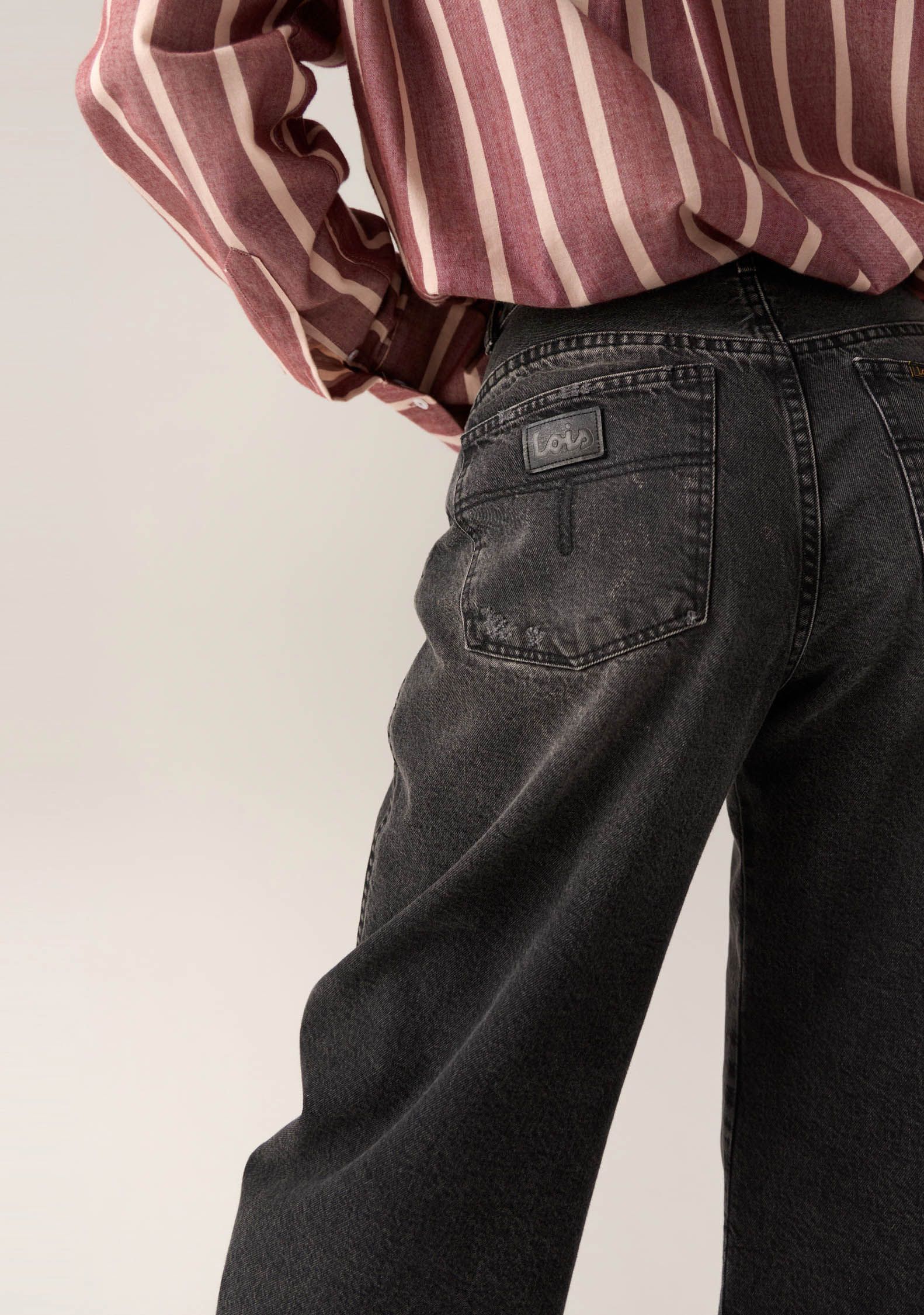 LOIS - JEANS - Zwart