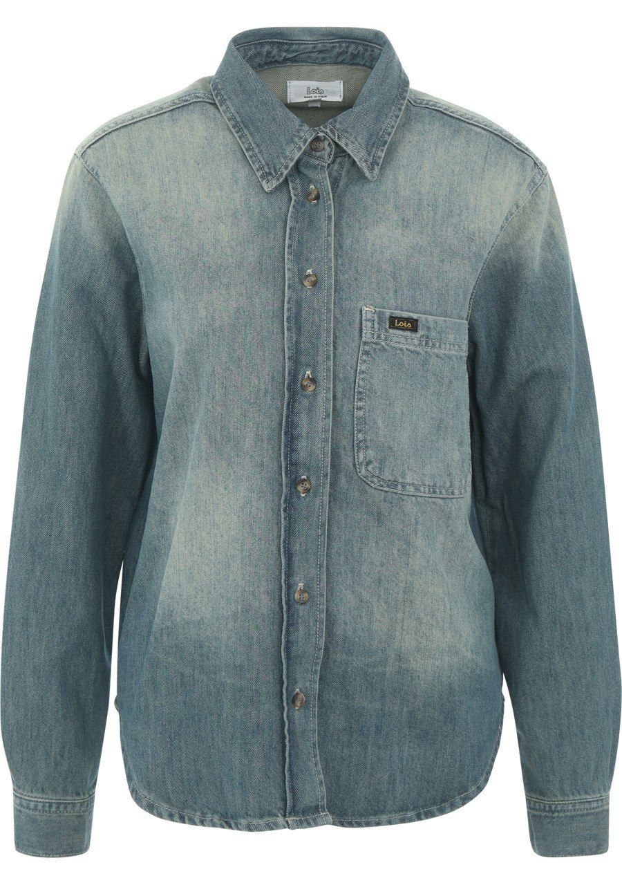 LOIS - BLOUSE - Blauw