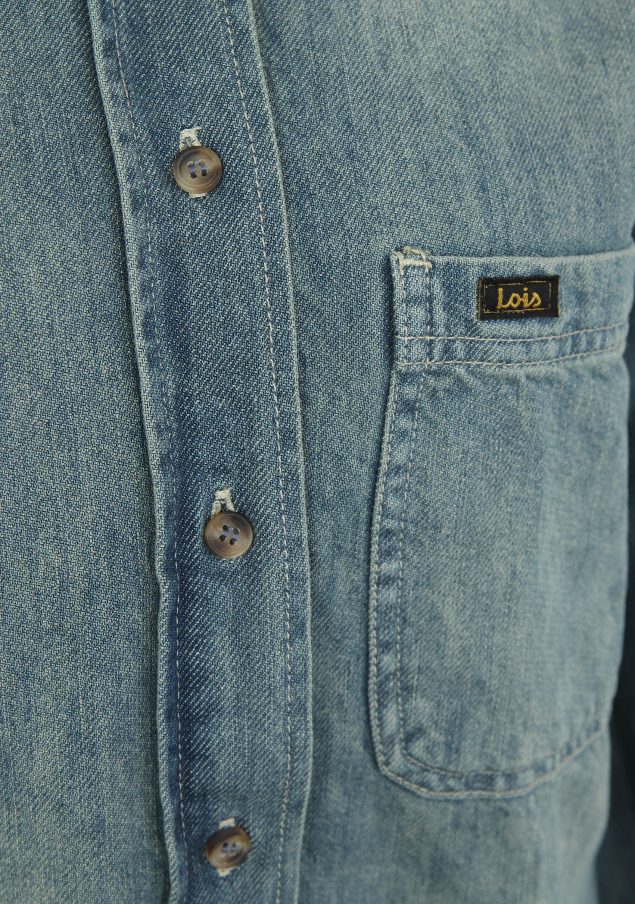 LOIS - BLOUSE - Blauw
