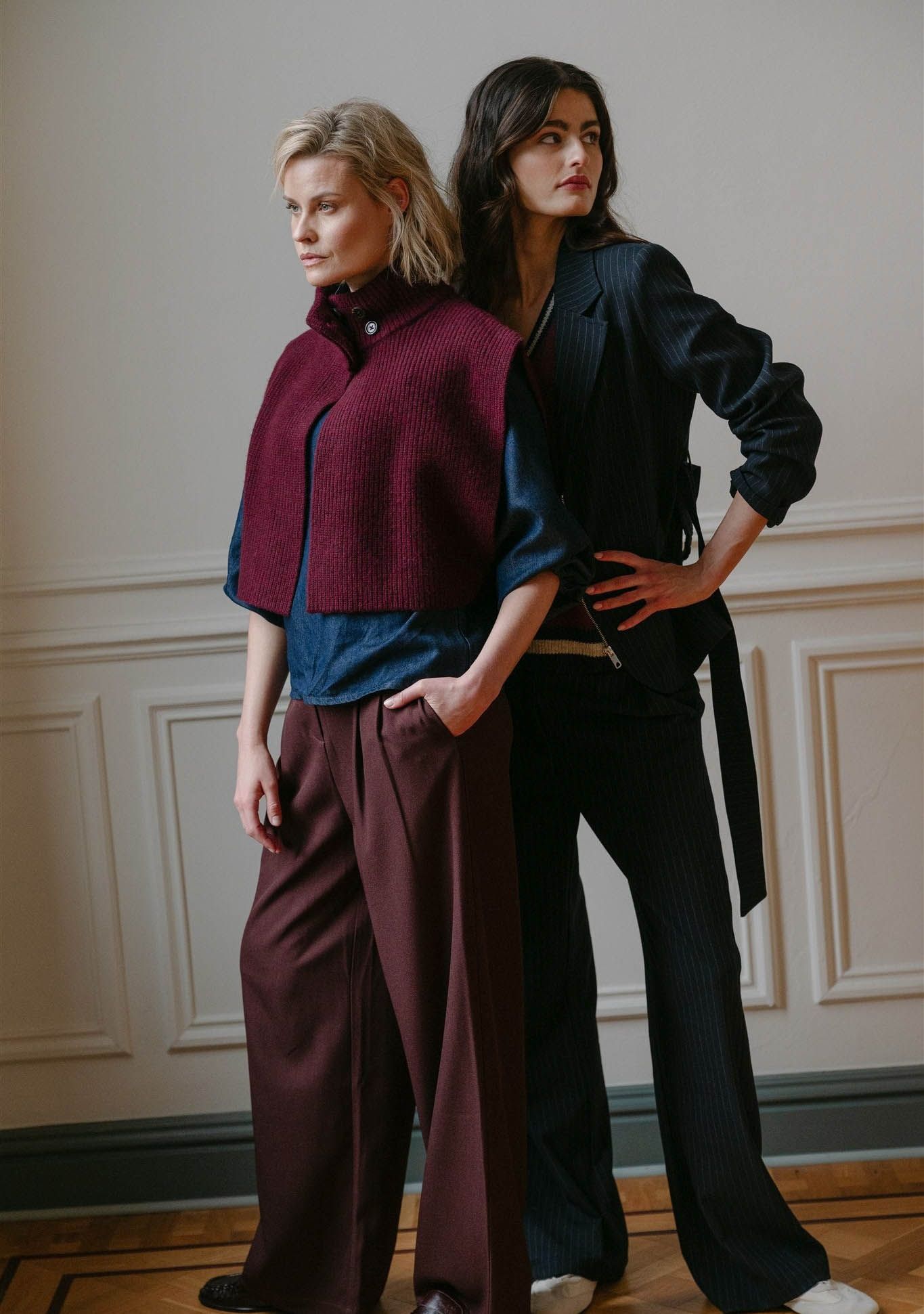 AIMEE THE LABEL - BROEK - Rood