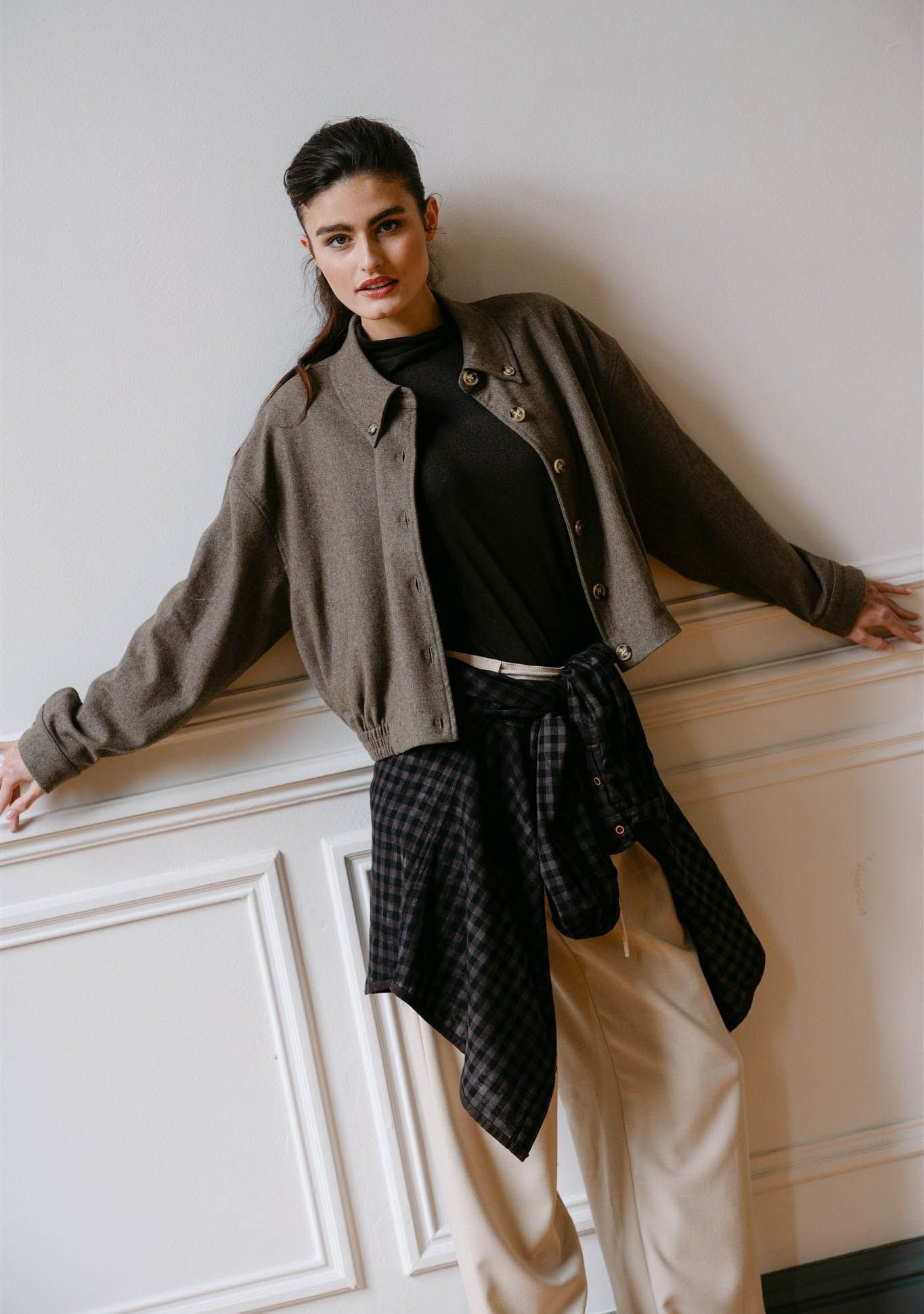 AIMEE THE LABEL - BLAZER - Beige