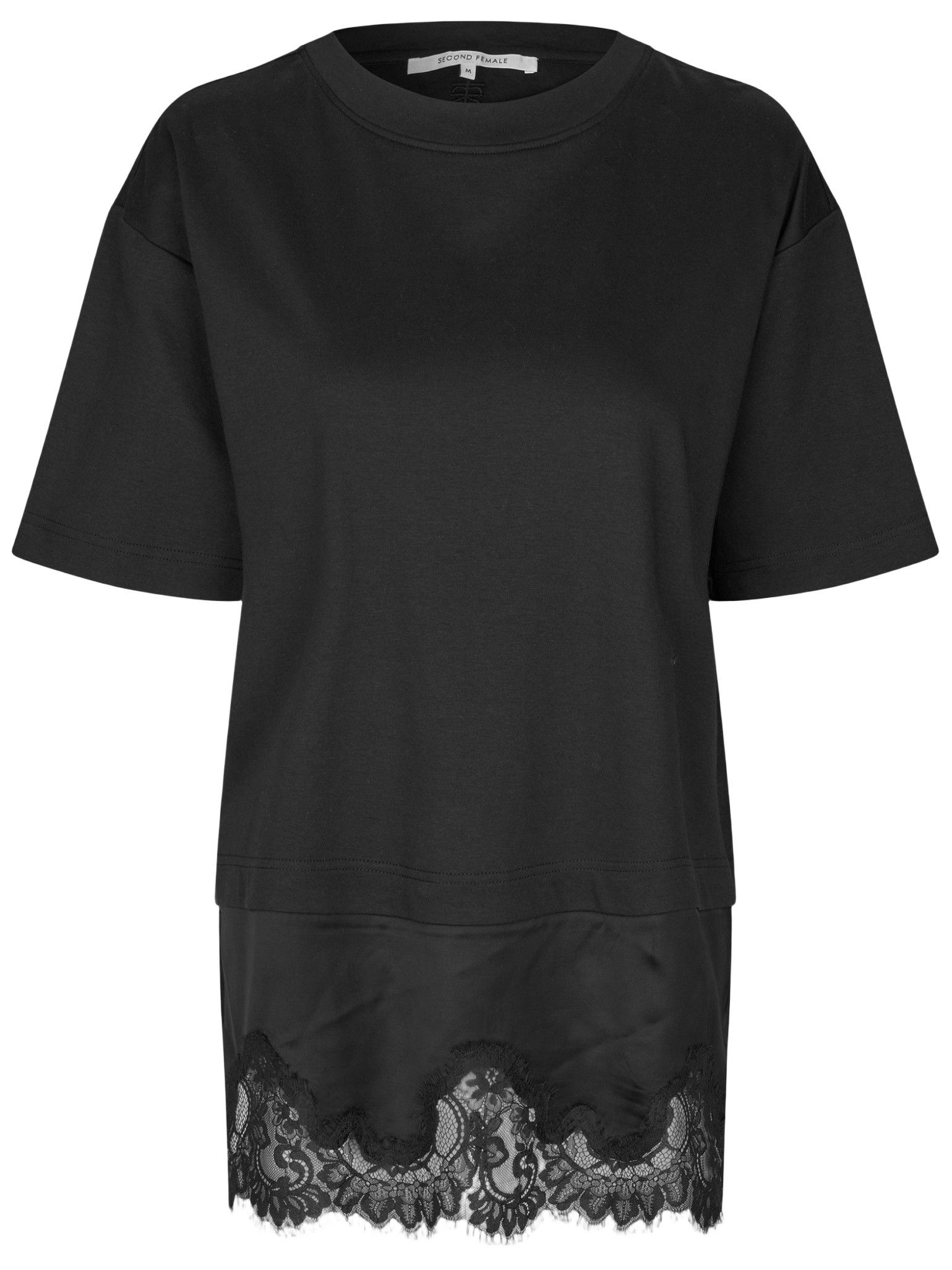 SECOND FEMALE - SHIRT - Zwart