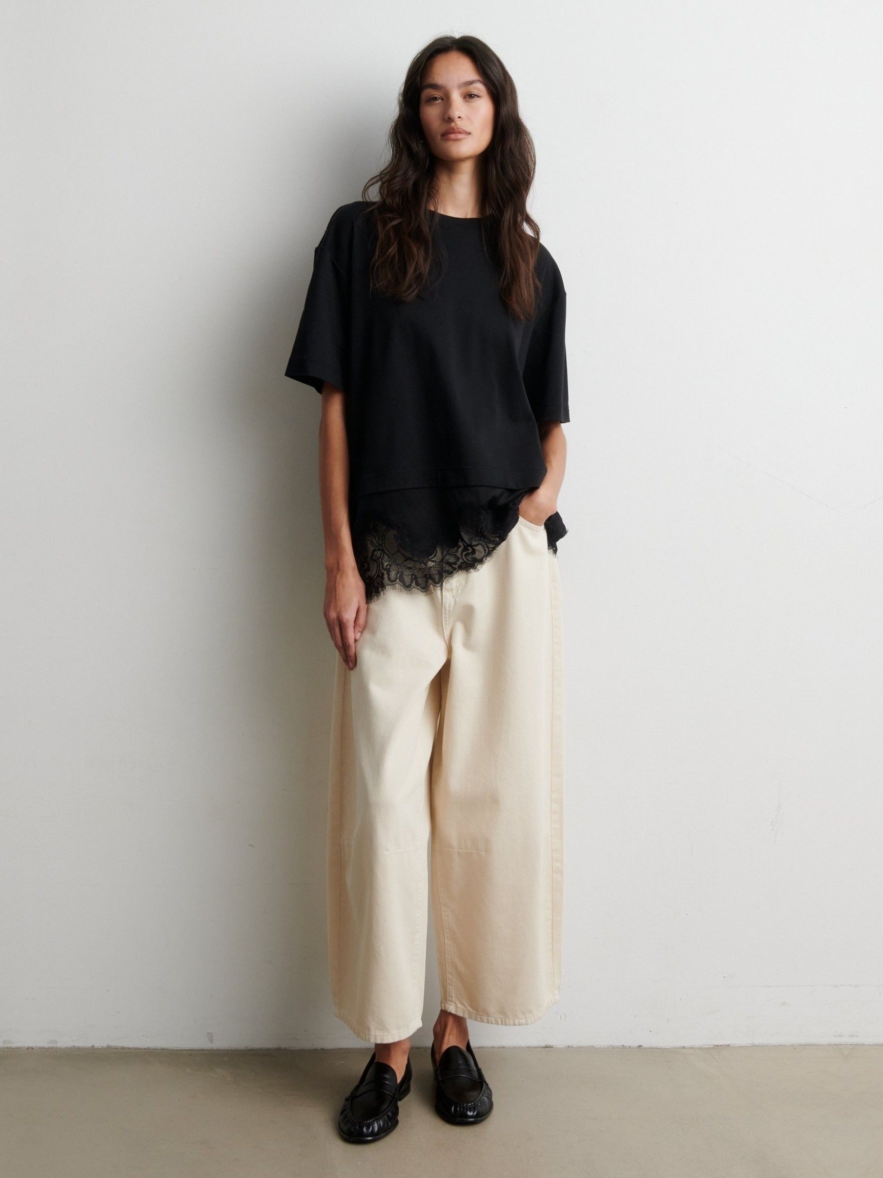 SECOND FEMALE - SHIRT - Zwart