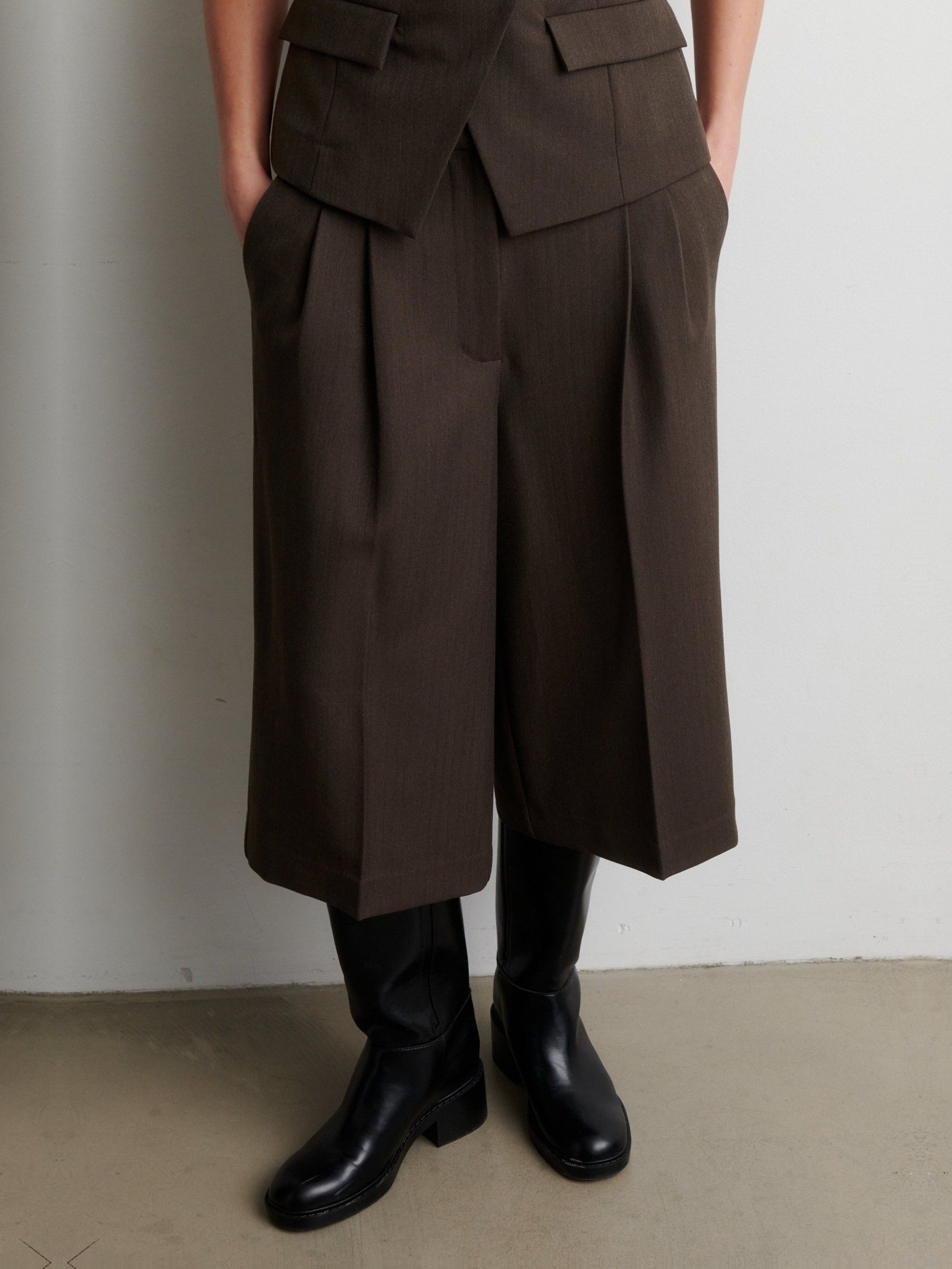SECOND FEMALE - BROEK - Bruin