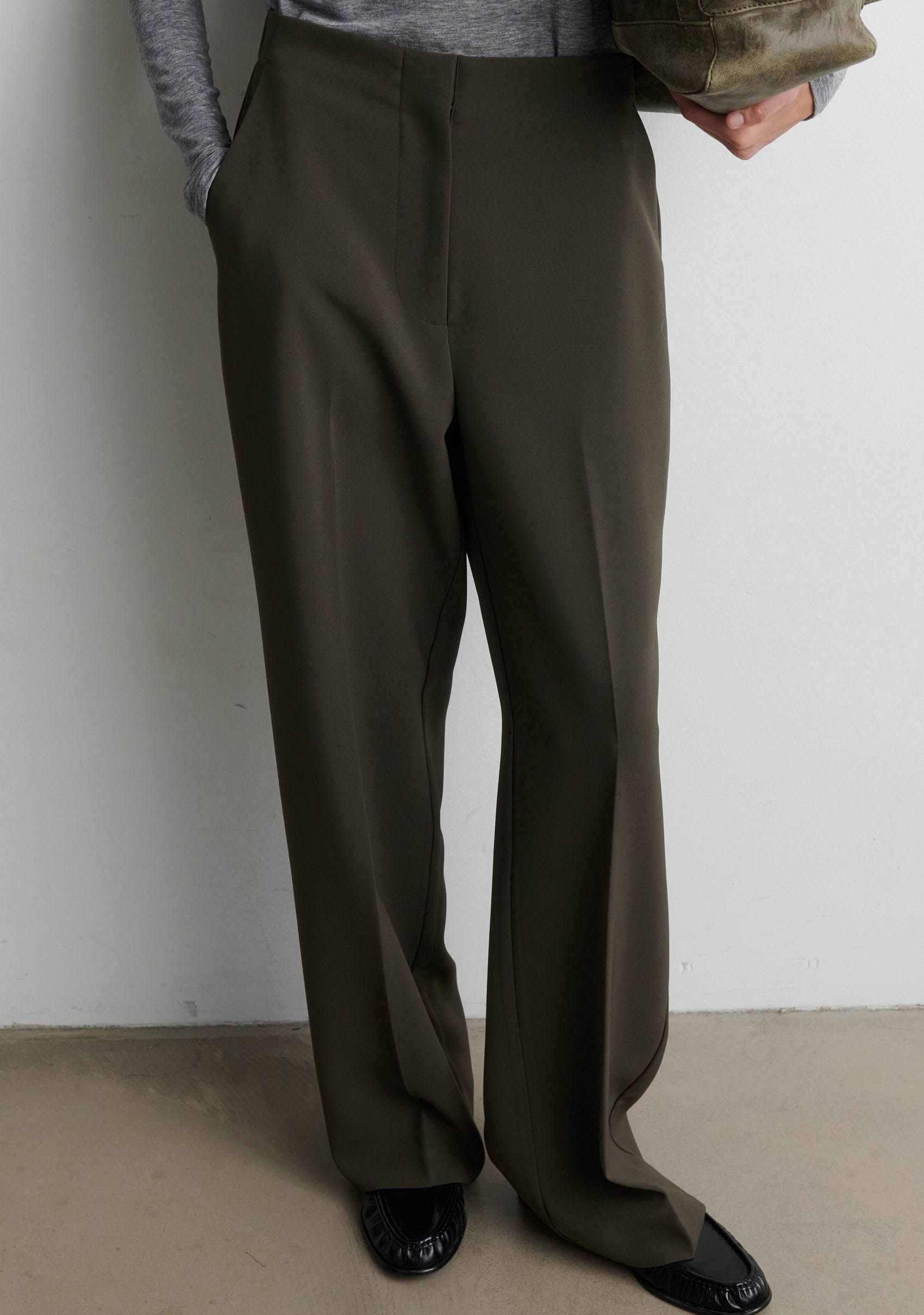 SECOND FEMALE - BROEK - Groen