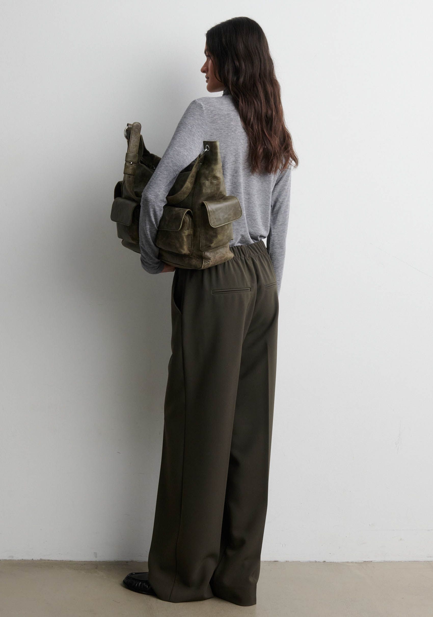 SECOND FEMALE - BROEK - Groen
