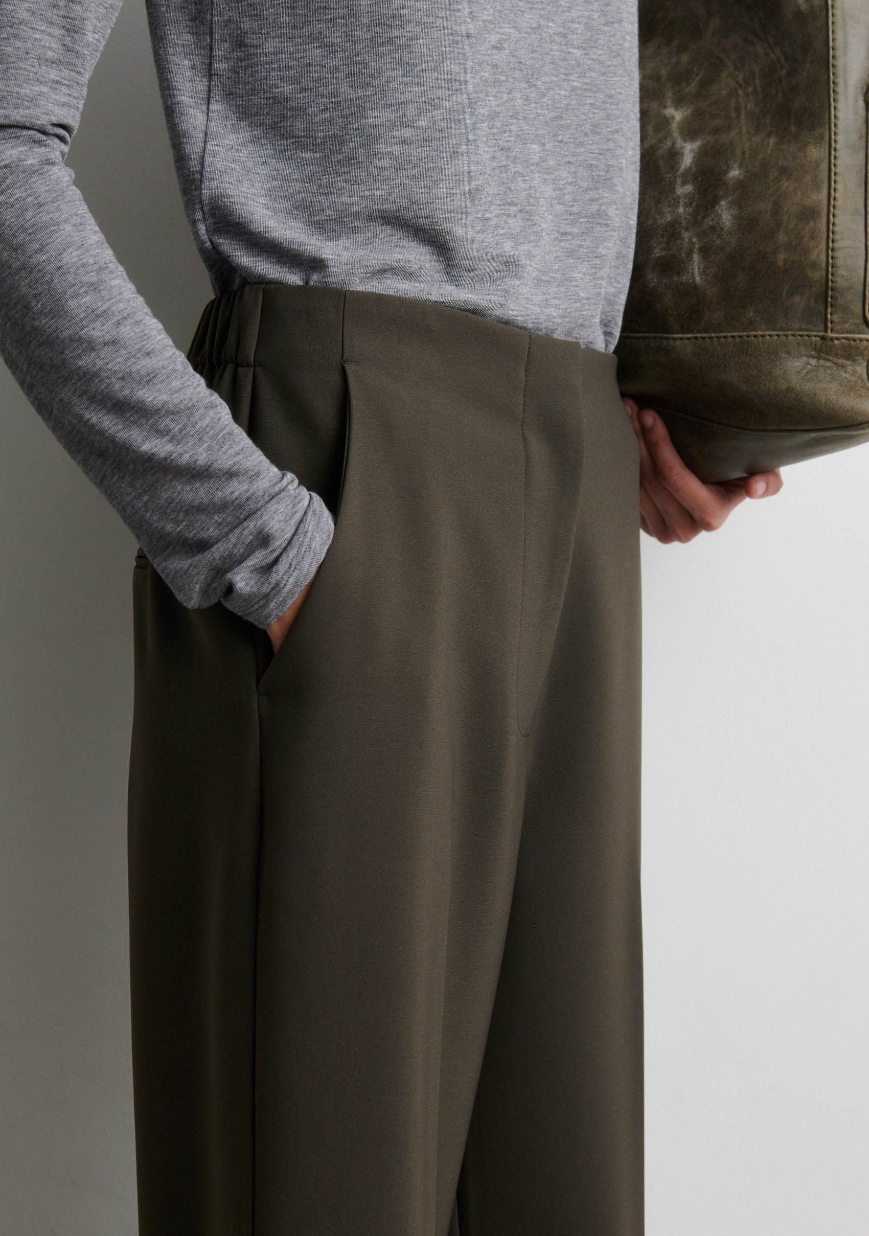 SECOND FEMALE - BROEK - Groen