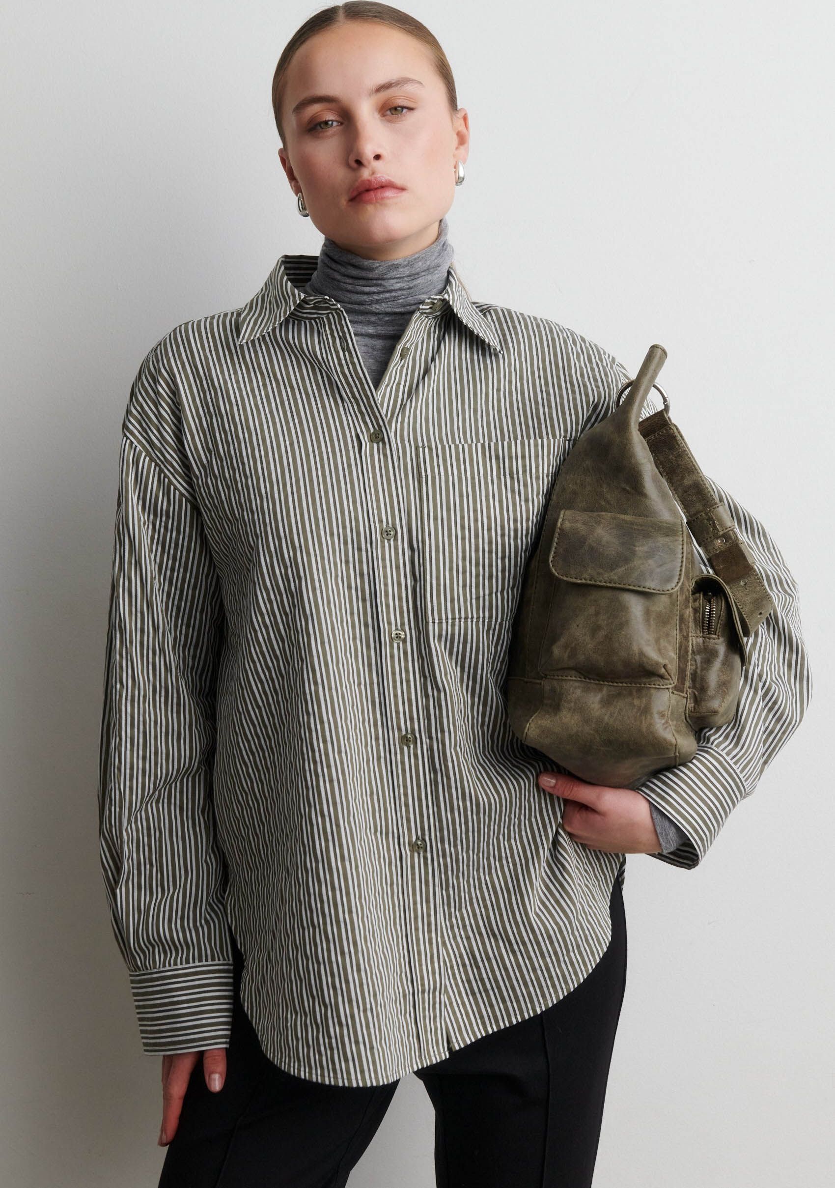 SECOND FEMALE - BLOUSE - Groen