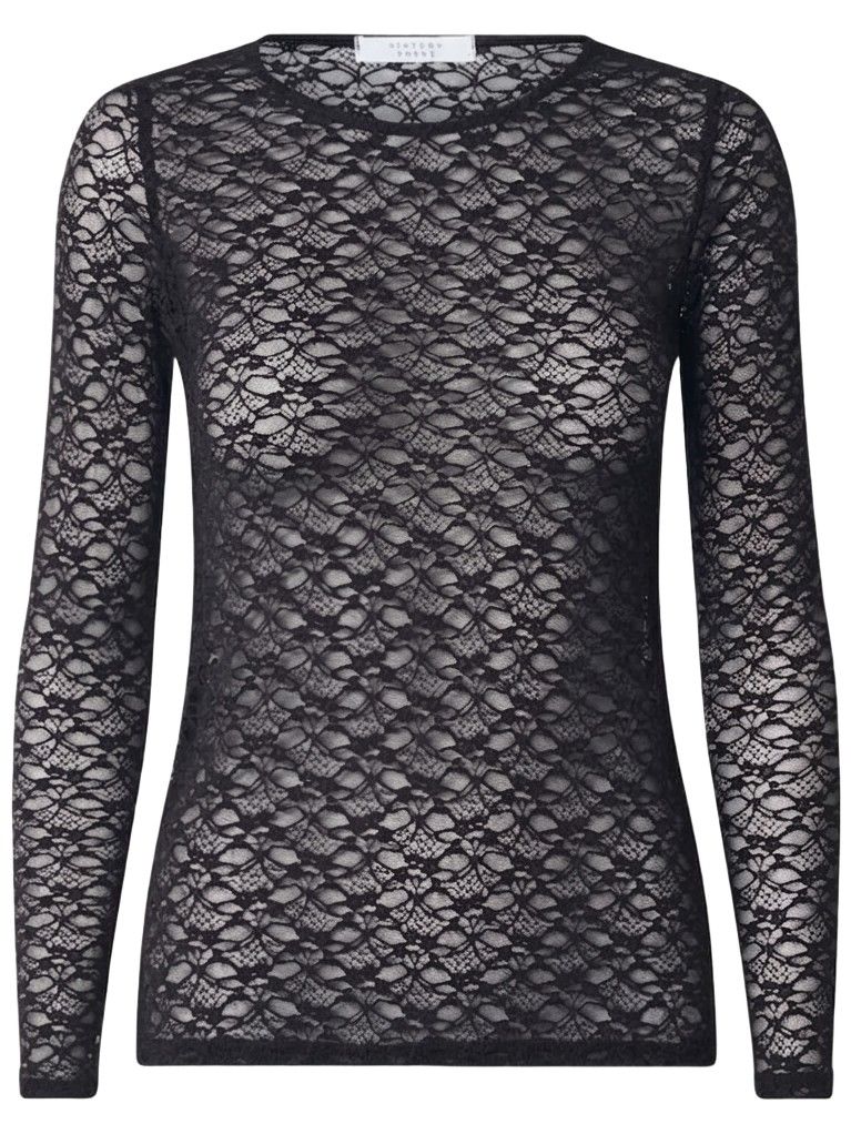 SISTERS POINT - SHIRT - Zwart