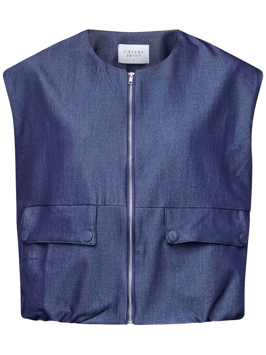 SISTERS POINT - GILET - Blauw