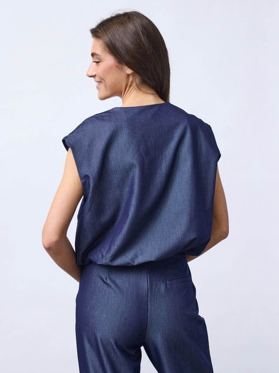 SISTERS POINT - GILET - Blauw