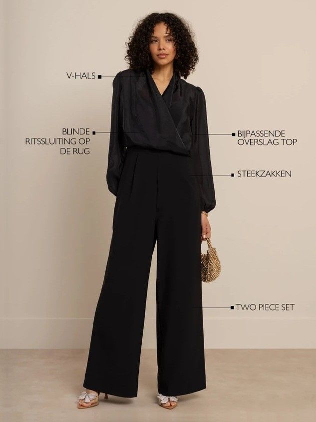 STUDIO ANNELOES - JUMPSUIT - Zwart