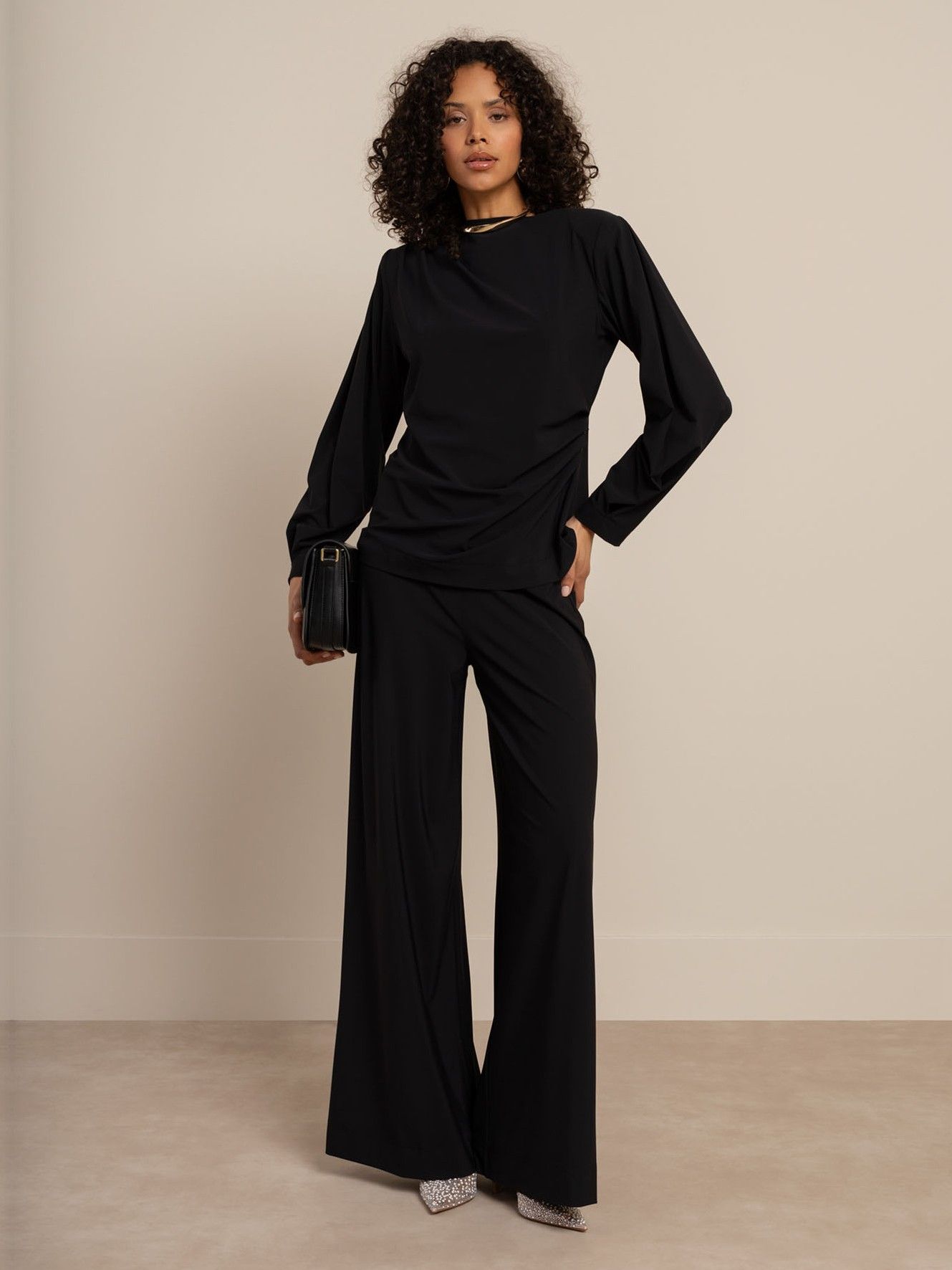 STUDIO ANNELOES - SHIRT - Zwart