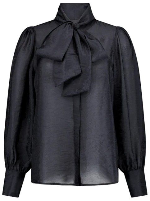 STUDIO ANNELOES - BLOUSE - Zwart
