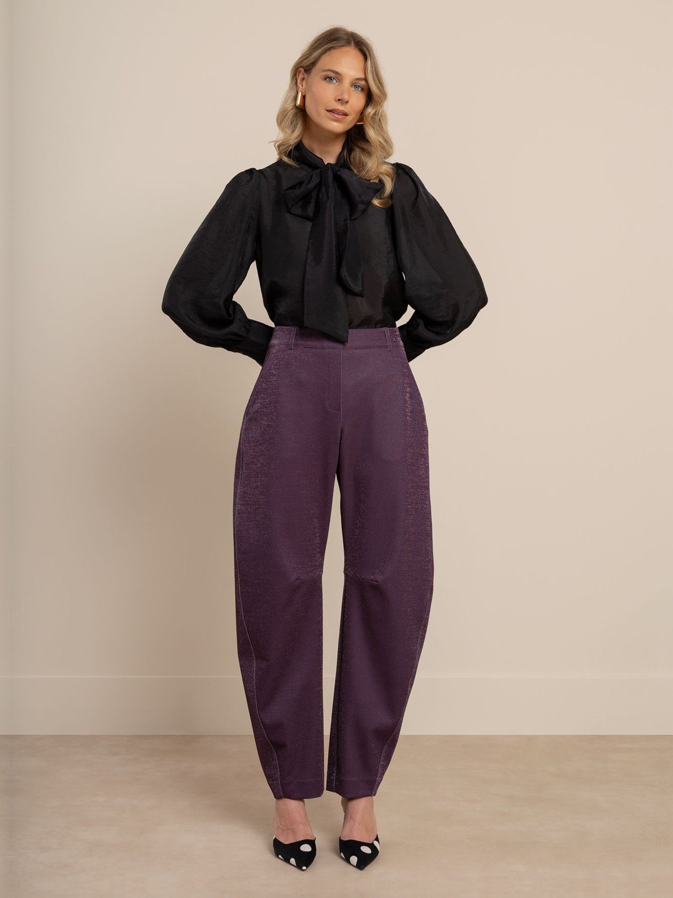 STUDIO ANNELOES - BLOUSE - Zwart