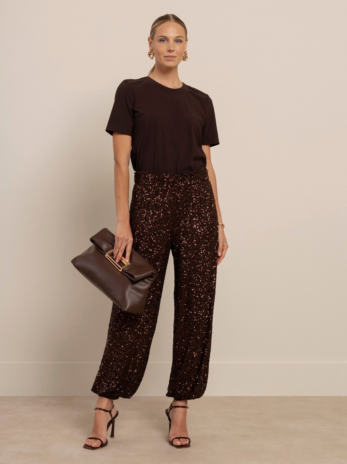 STUDIO ANNELOES - BROEK - Bruin