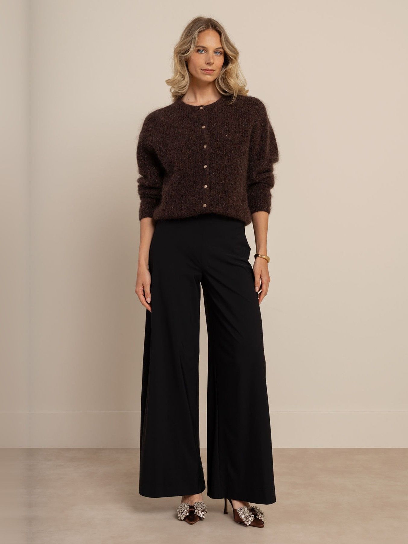 STUDIO ANNELOES - VEST - Bruin