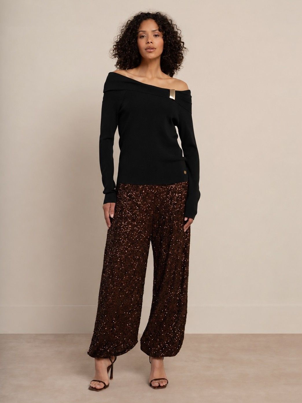 STUDIO ANNELOES - SHIRT - Zwart