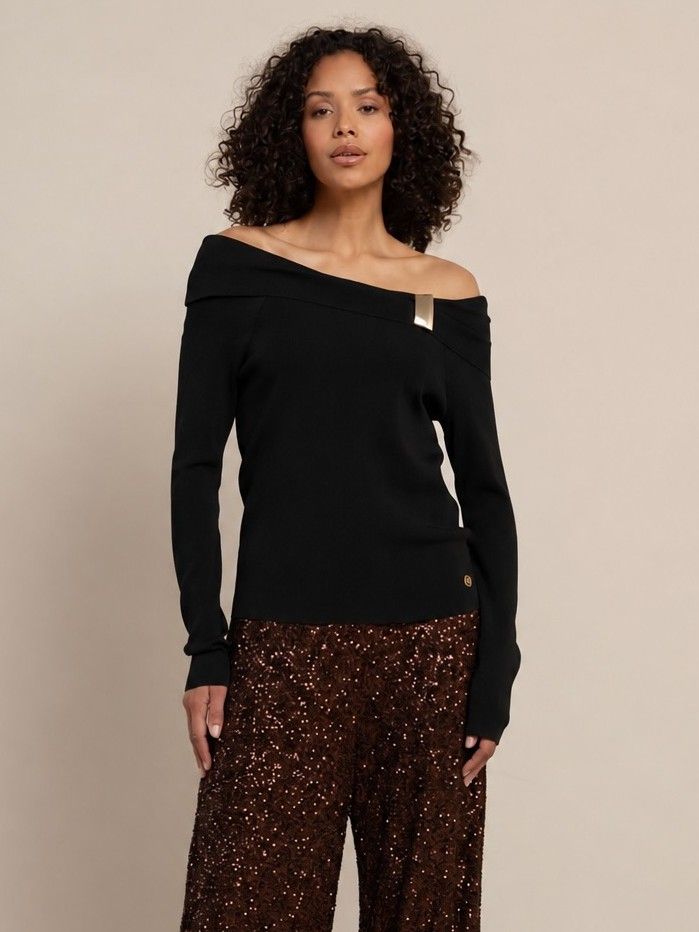 STUDIO ANNELOES - SHIRT - Zwart