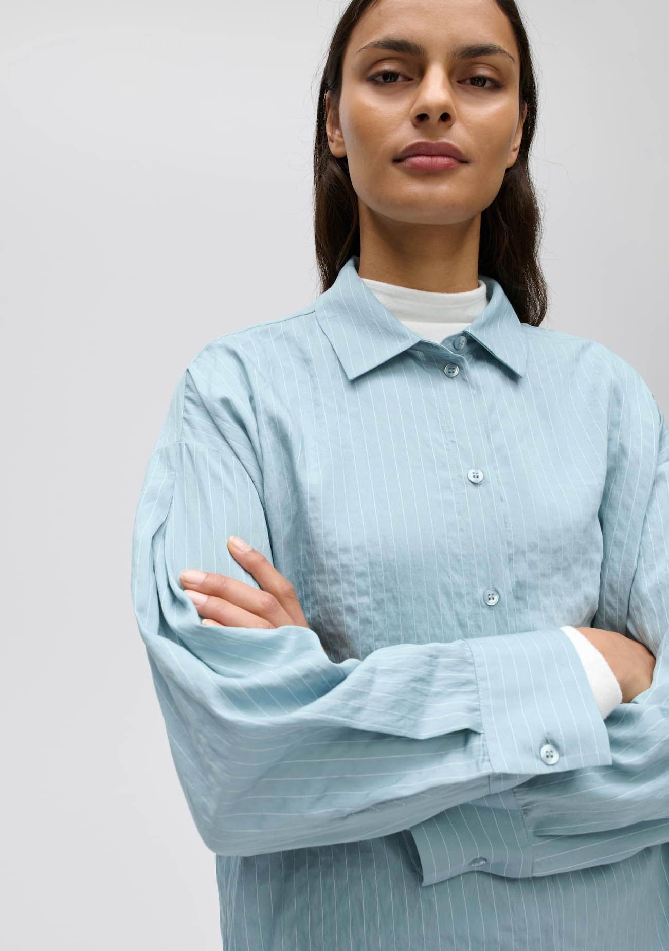 OPUS - BLOUSE - Blauw