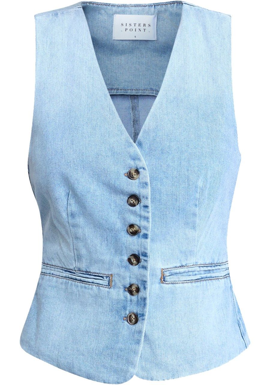 SISTERS POINT - GILET - Blauw