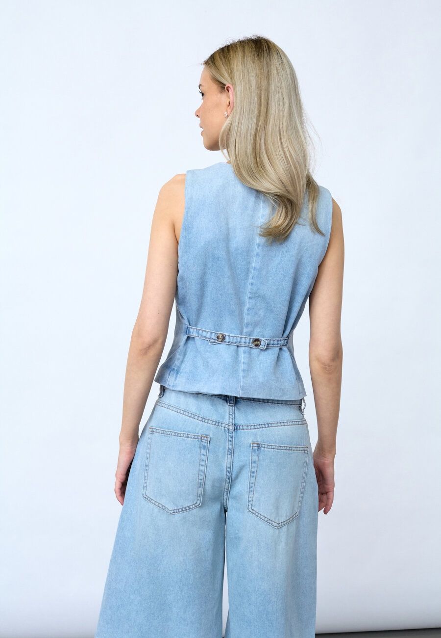 SISTERS POINT - GILET - Blauw