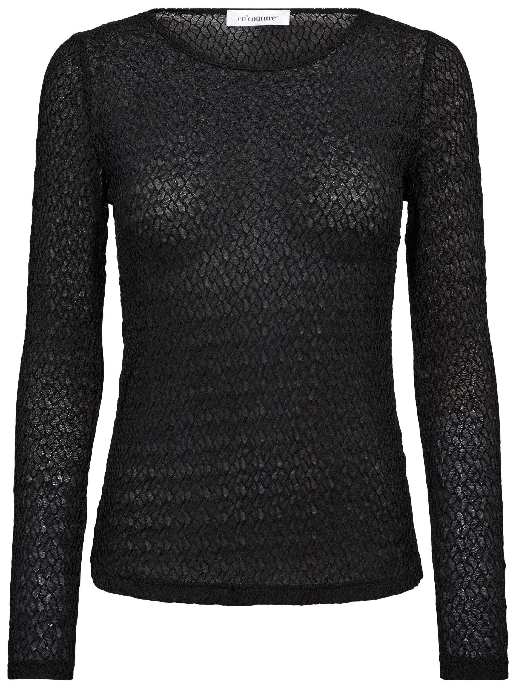 CO'COUTURE - SHIRT - Zwart