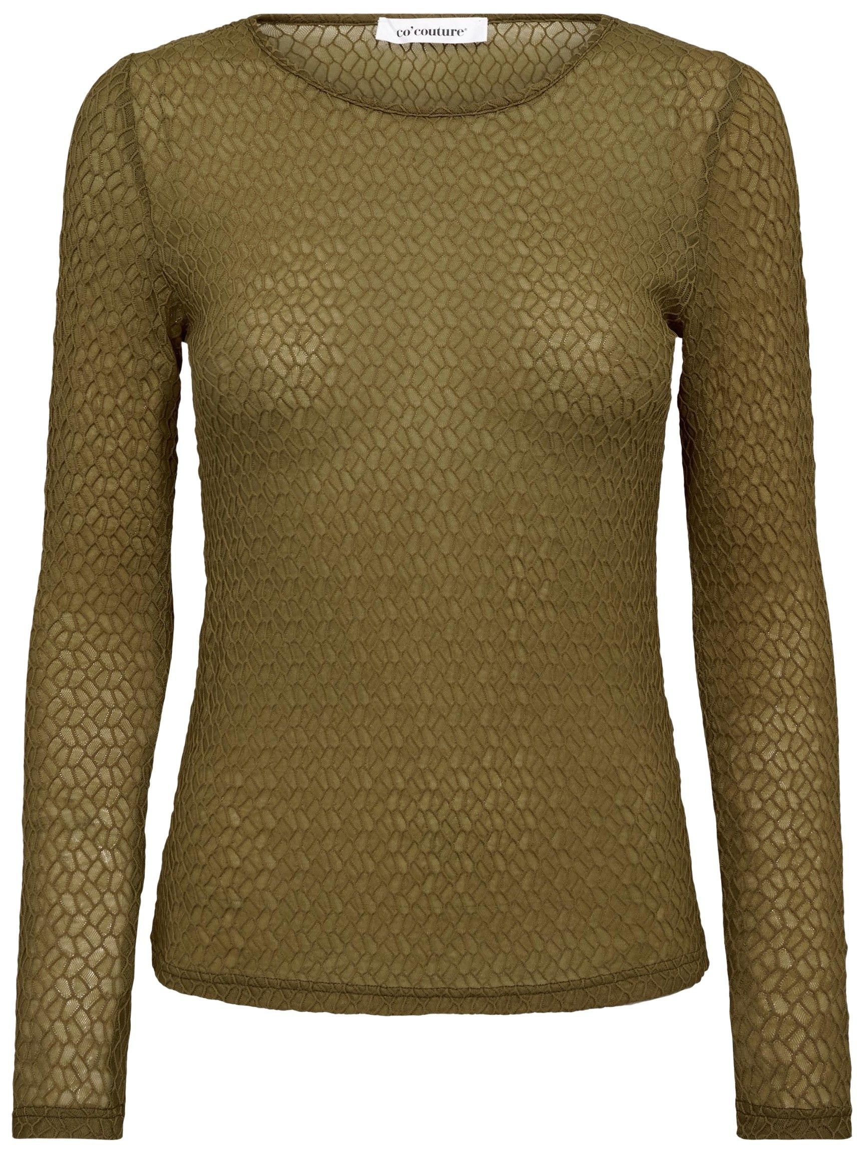 CO'COUTURE - SHIRT - Groen