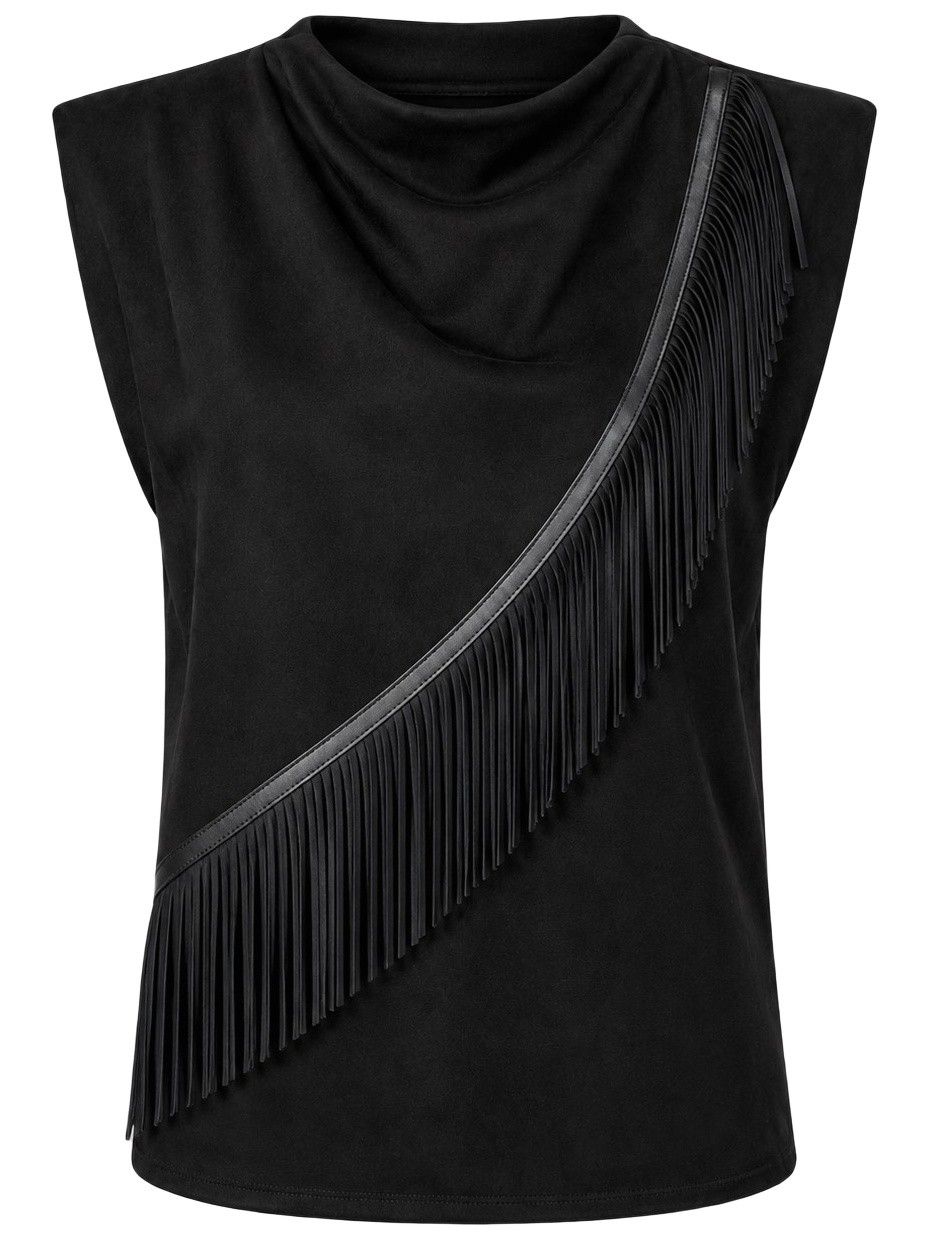 CO'COUTURE - SHIRT - Zwart