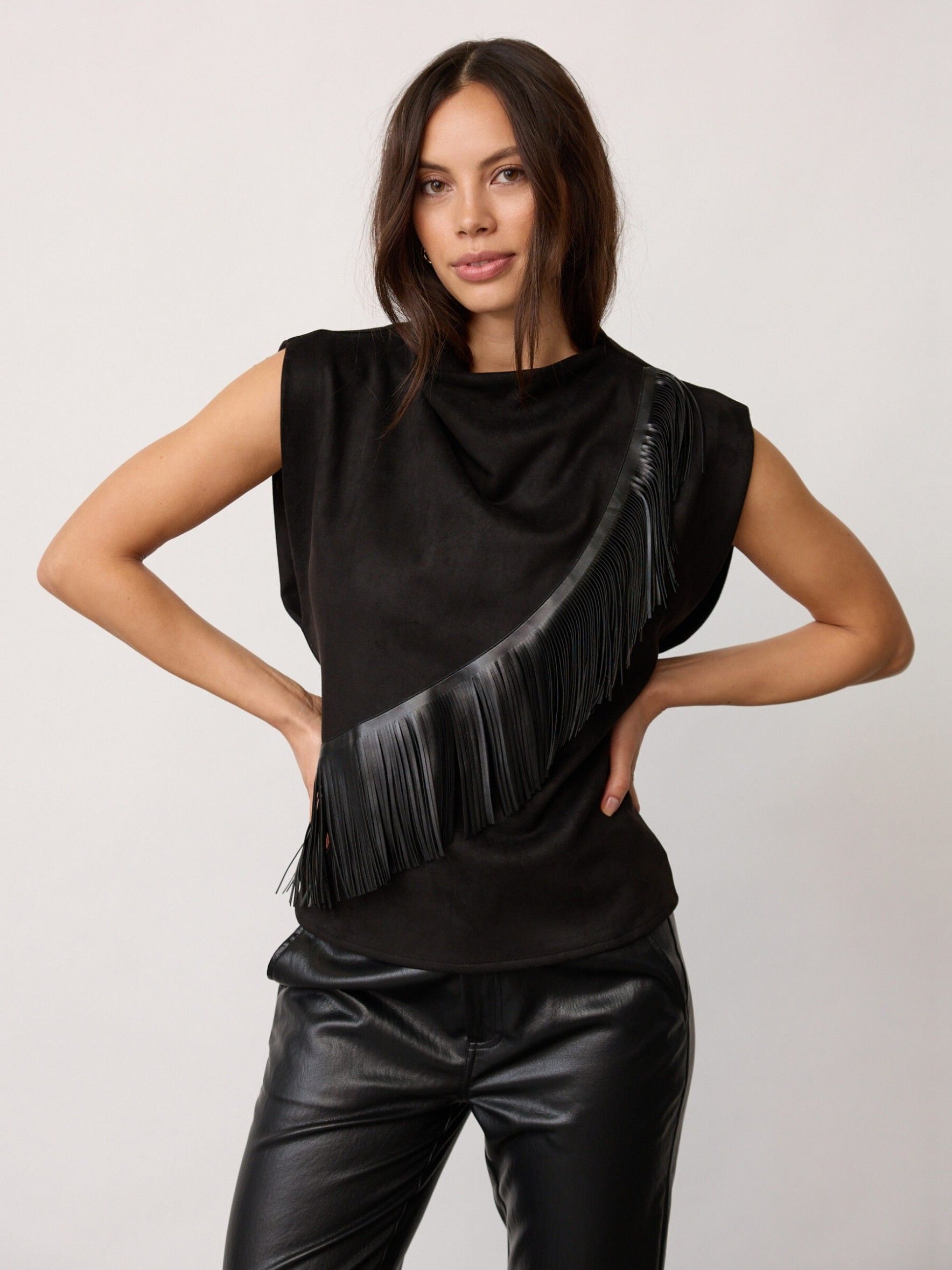 CO'COUTURE - SHIRT - Zwart